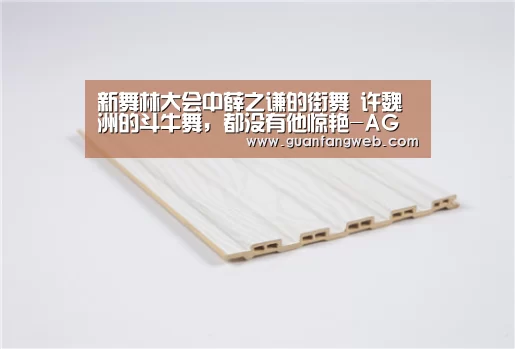 新舞林大会中薛之谦的街舞 许魏洲的斗牛舞,都没有他惊艳-AG服务(图1) AG视讯